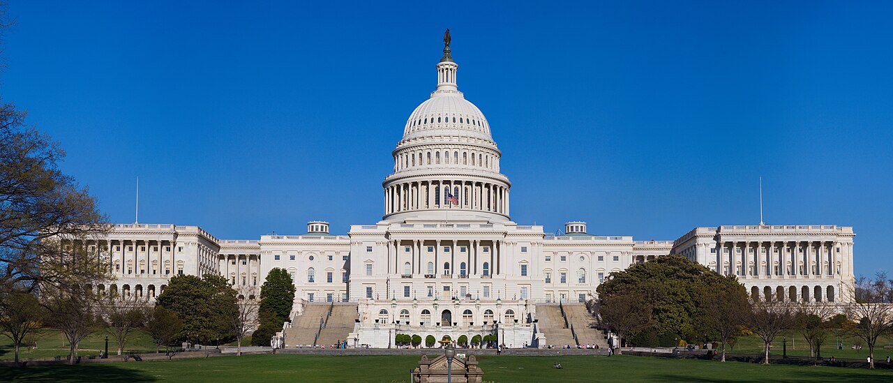 The U.S. Capitol dome in Washington, D.C., where lawmakers are battling over Homeland Security funding.