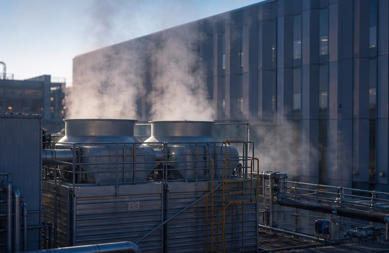 Cinematic laboratory, server-room, or power-equipment thumbnail for Source 061.