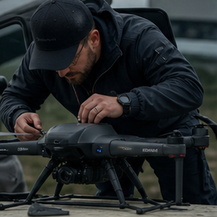 Drone rail card: Drone delivery authorization context.