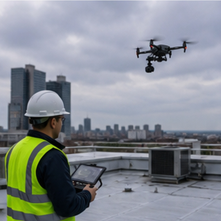 Drone rail card: Public program description and transparency context.
