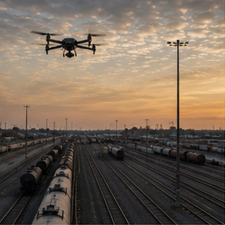 Drone rail card: Delivery has a public route