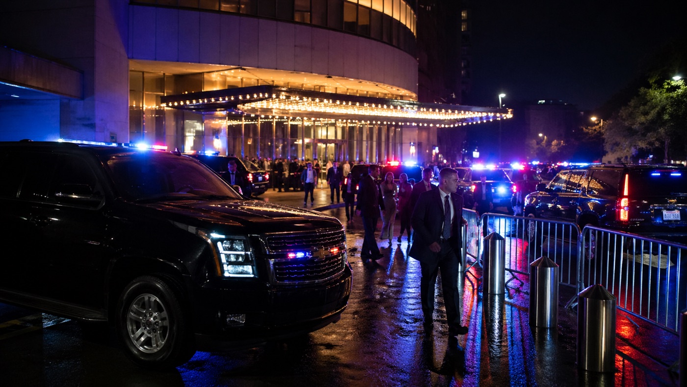 A Gunman, a Ballroom, and a Shaken Washington