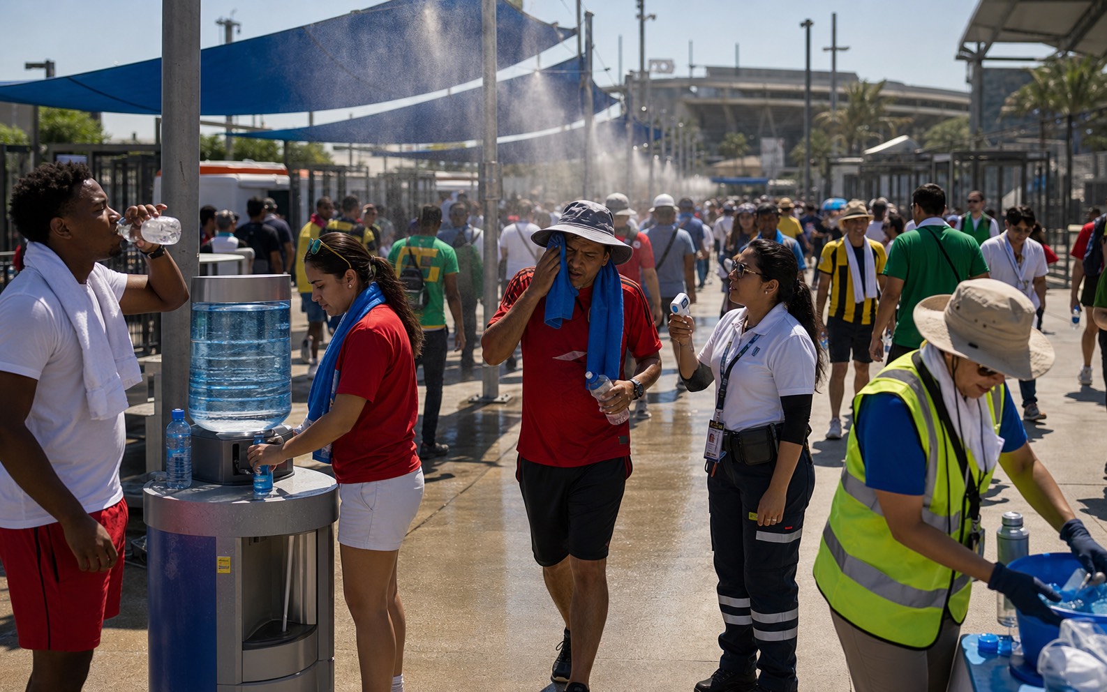 Climate: Summer heat is part of the bracket.