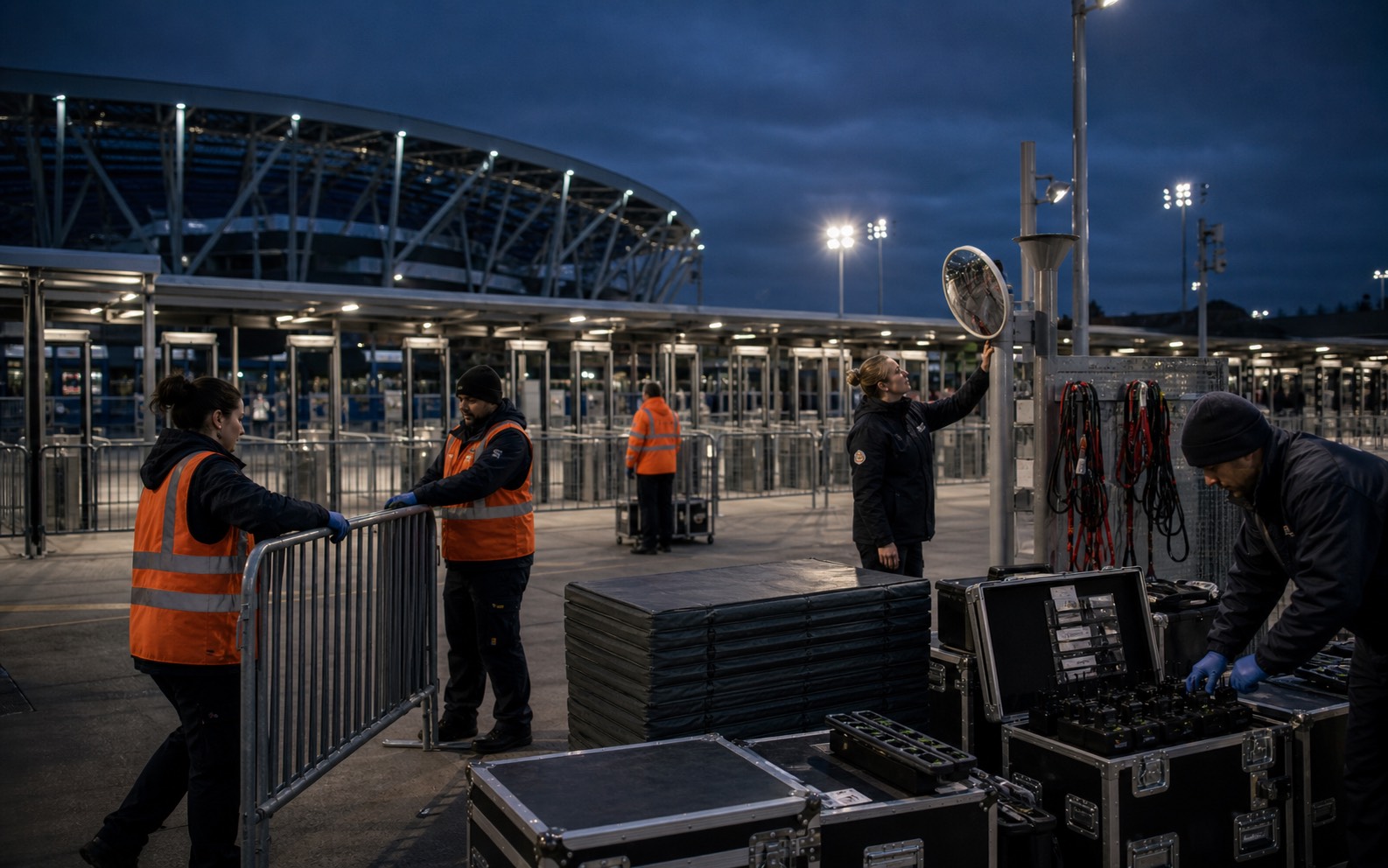 Security frame: Mega-event security is layered, not theatrical.