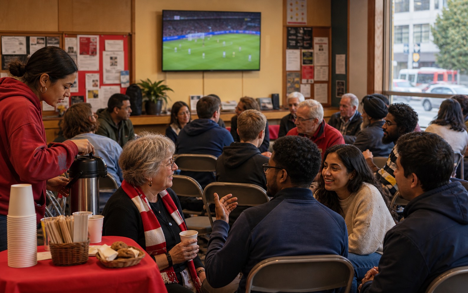 Public signal: Public sports coverage helps turn matches into civic conversation.