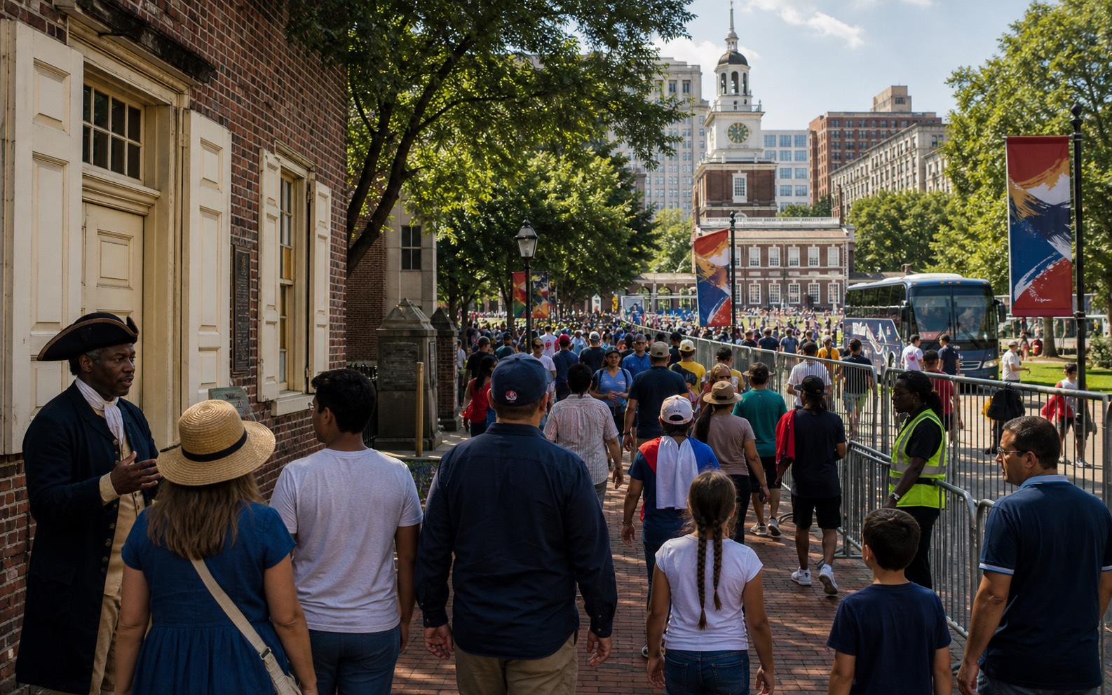 Semiquincentennial: Philadelphia hosts soccer inside a bigger national anniversary year.