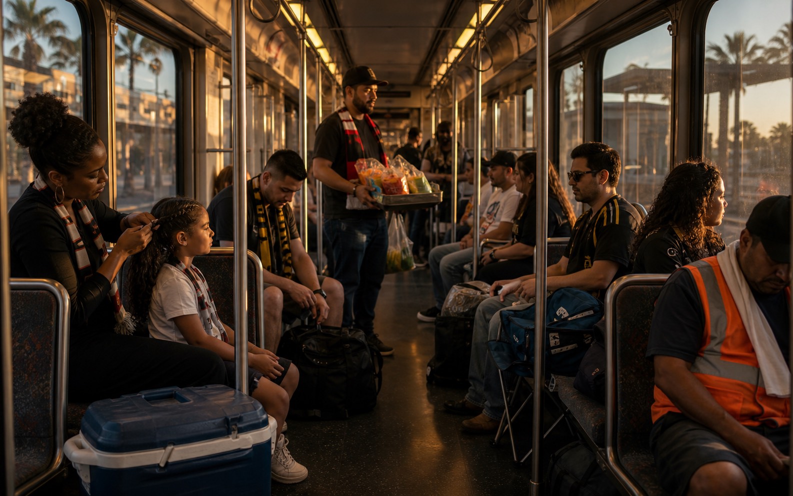 Car city test: Los Angeles has to make visitor movement legible.
